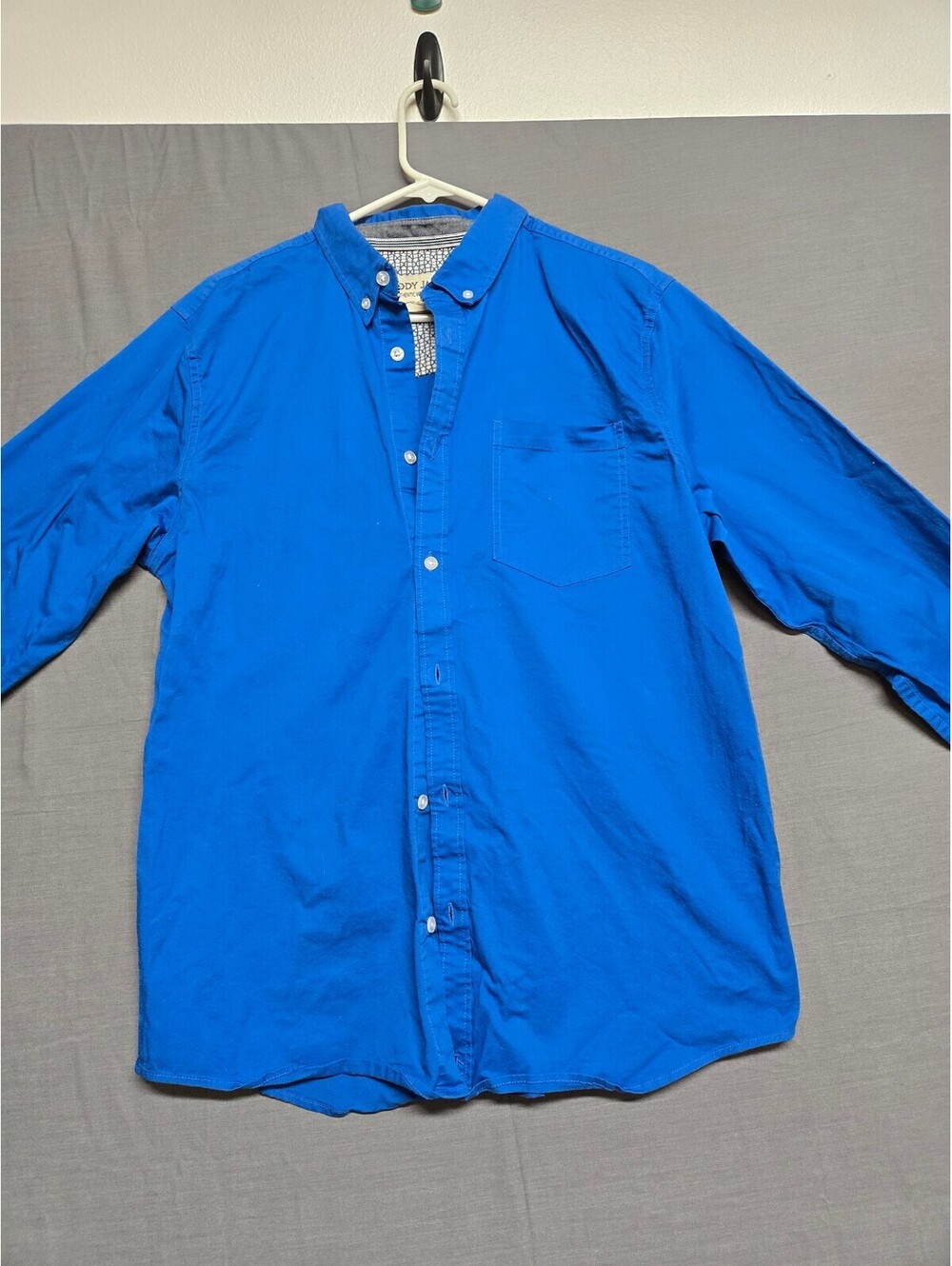 Cody James blue long sleeve button shirt Large Western